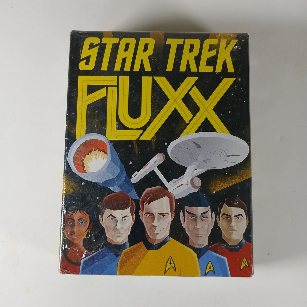 New - Star Trek Fluxx Card Game The Original Series Sealed Looney Labs